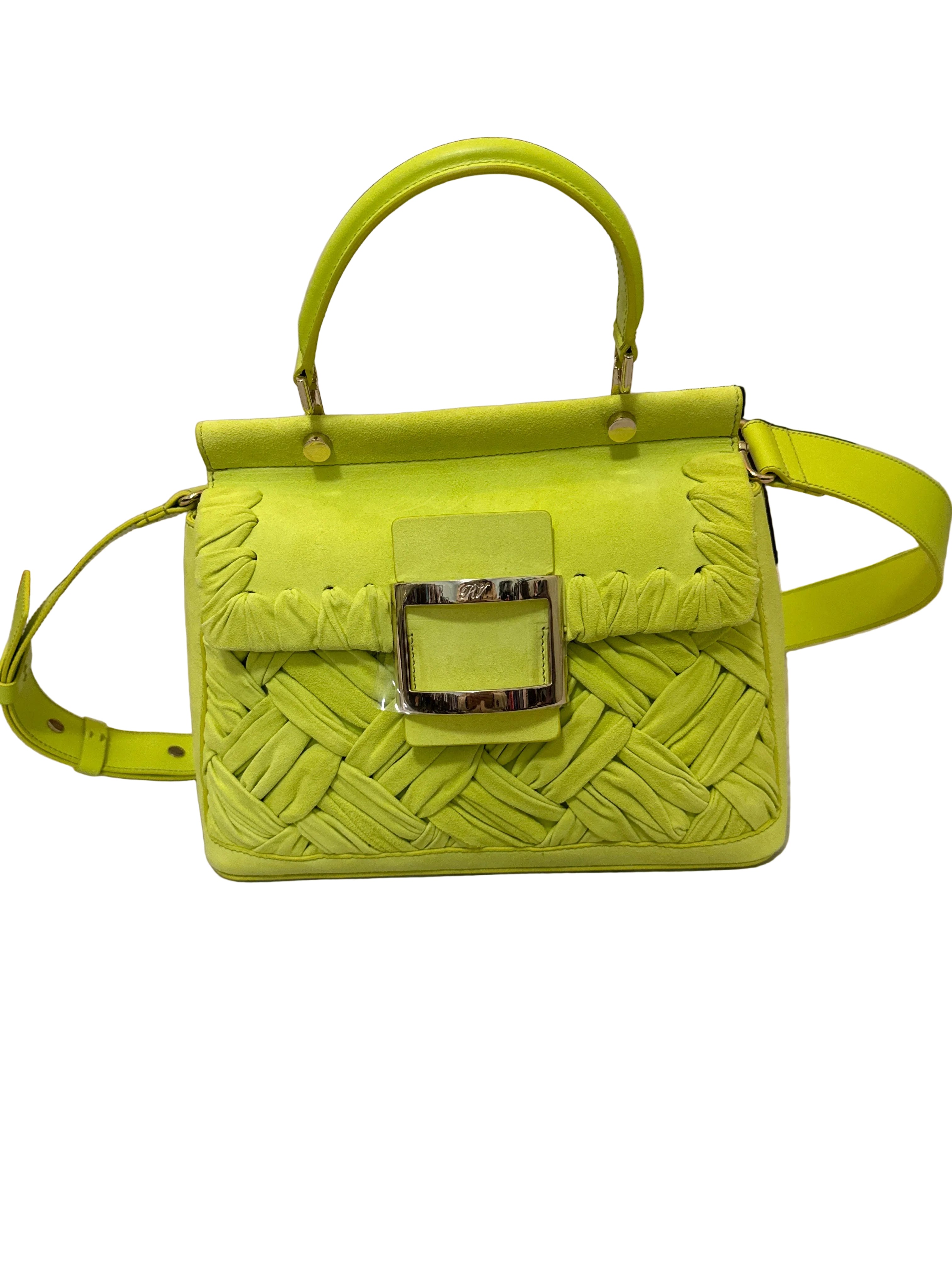 Roger Vivier Viv’ Cabas Foulard Bag
