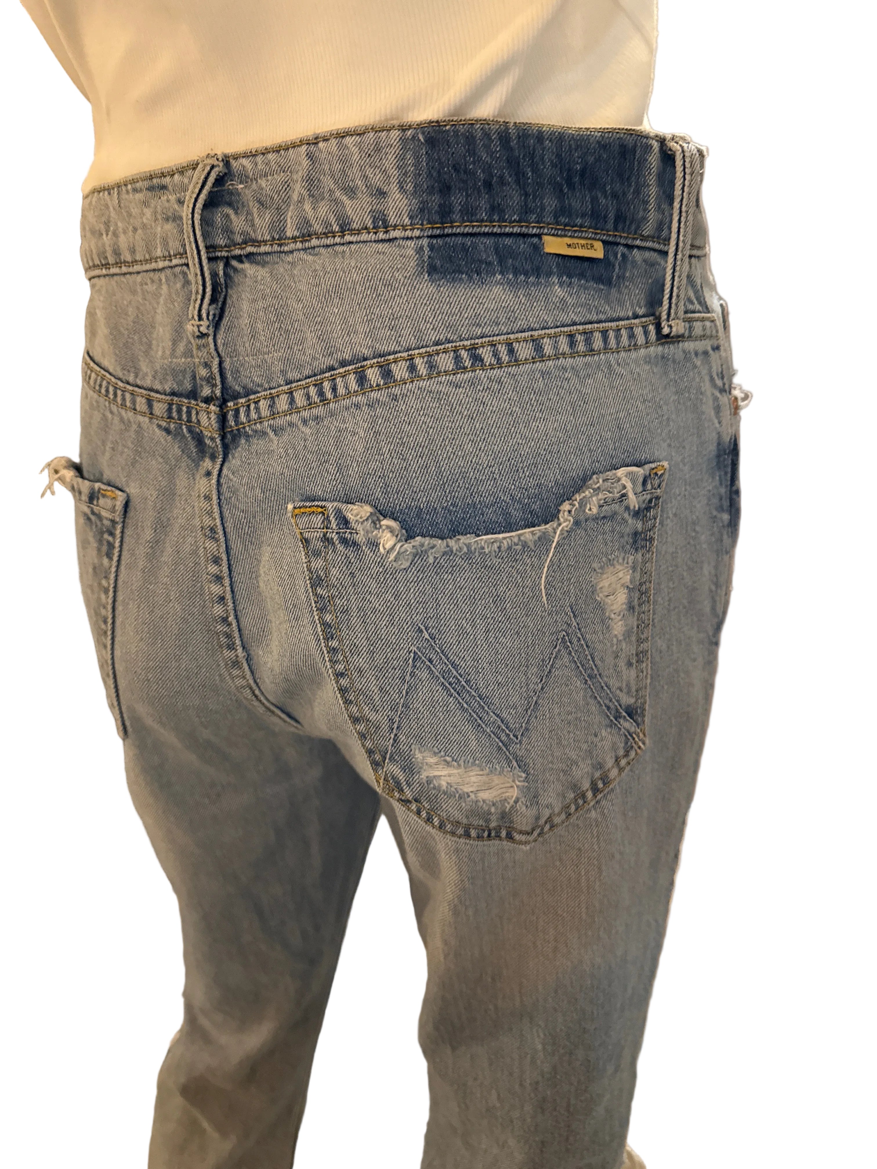 MOTHER jeans The Dazzler Ankle