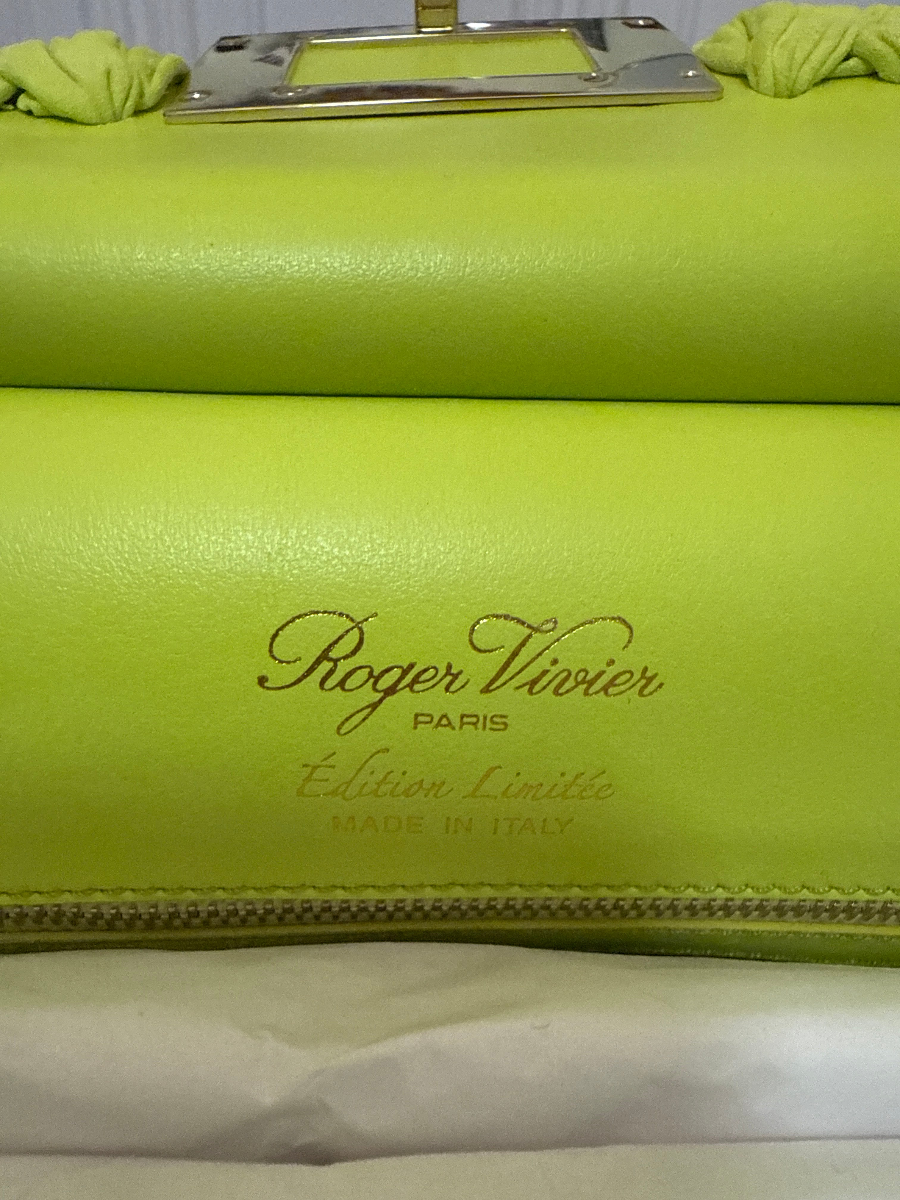 Roger Vivier Viv’ Cabas Foulard Bag