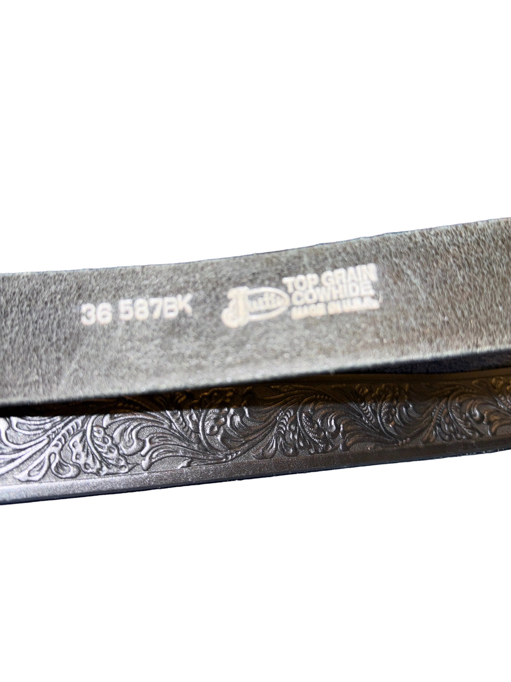 Justin Leather Belt
