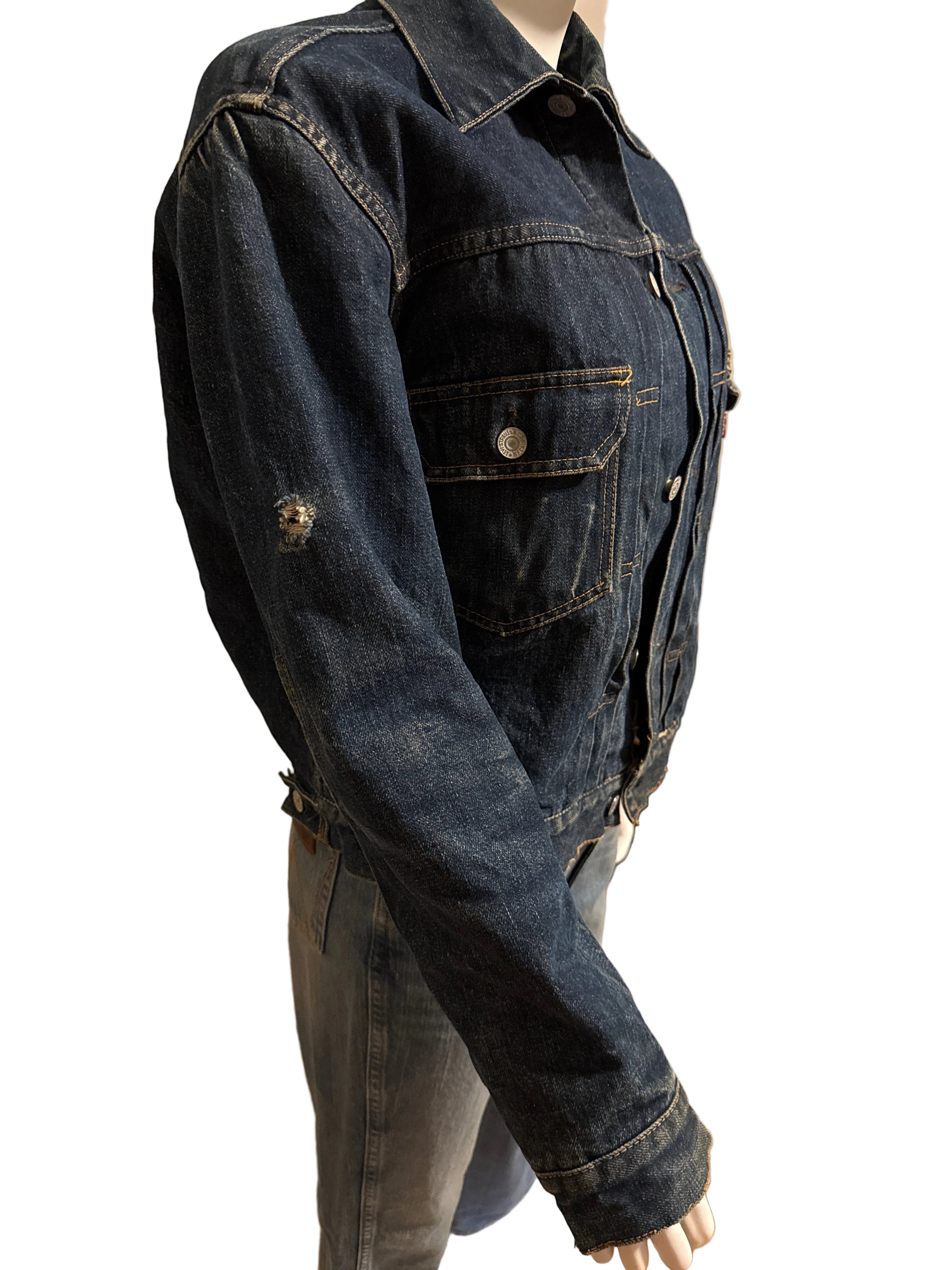 Levi’s BIG E 517 XX Blanket Lined Denim Jacket