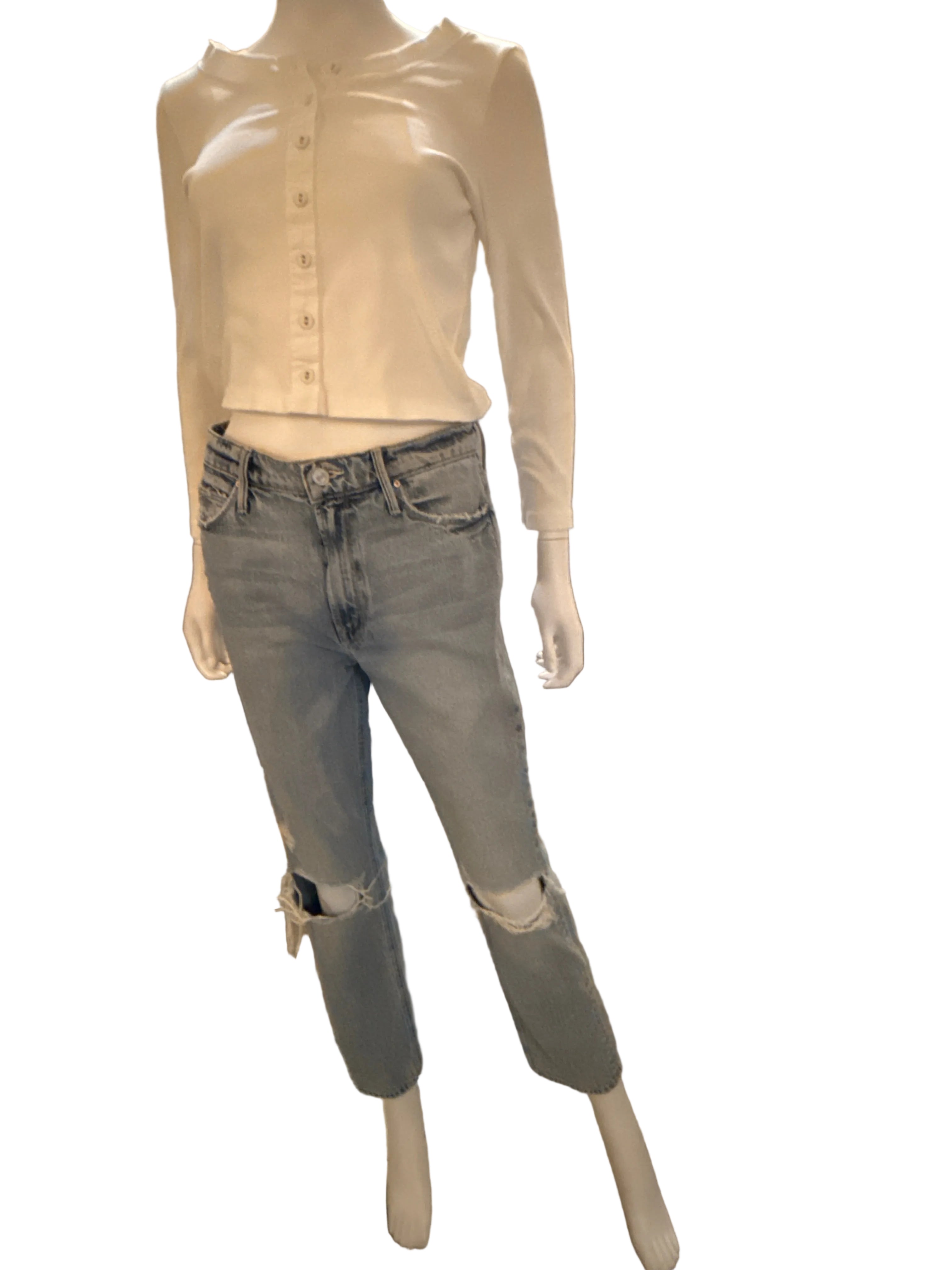 MOTHER jeans The Dazzler Ankle