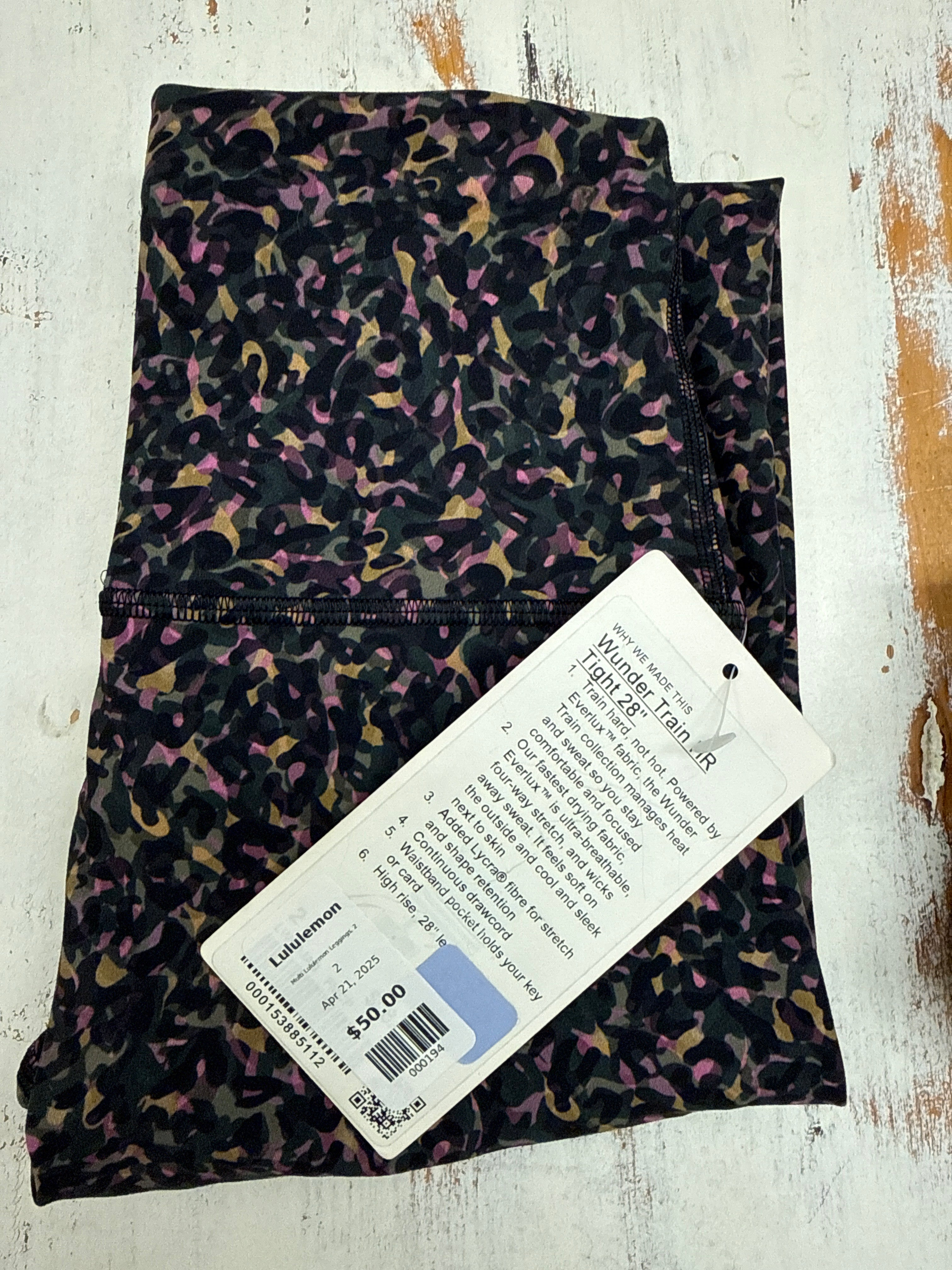 Lululemon Wunder Train HR Tight 28”