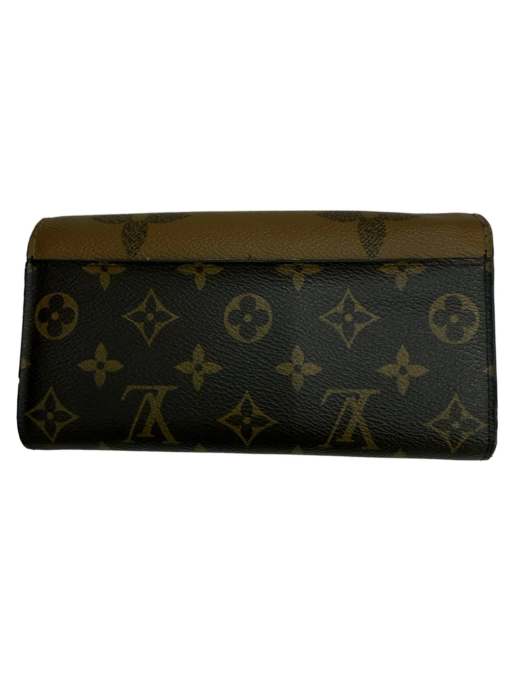 Luis Vuitton reverse monogram Sarah Wallet
