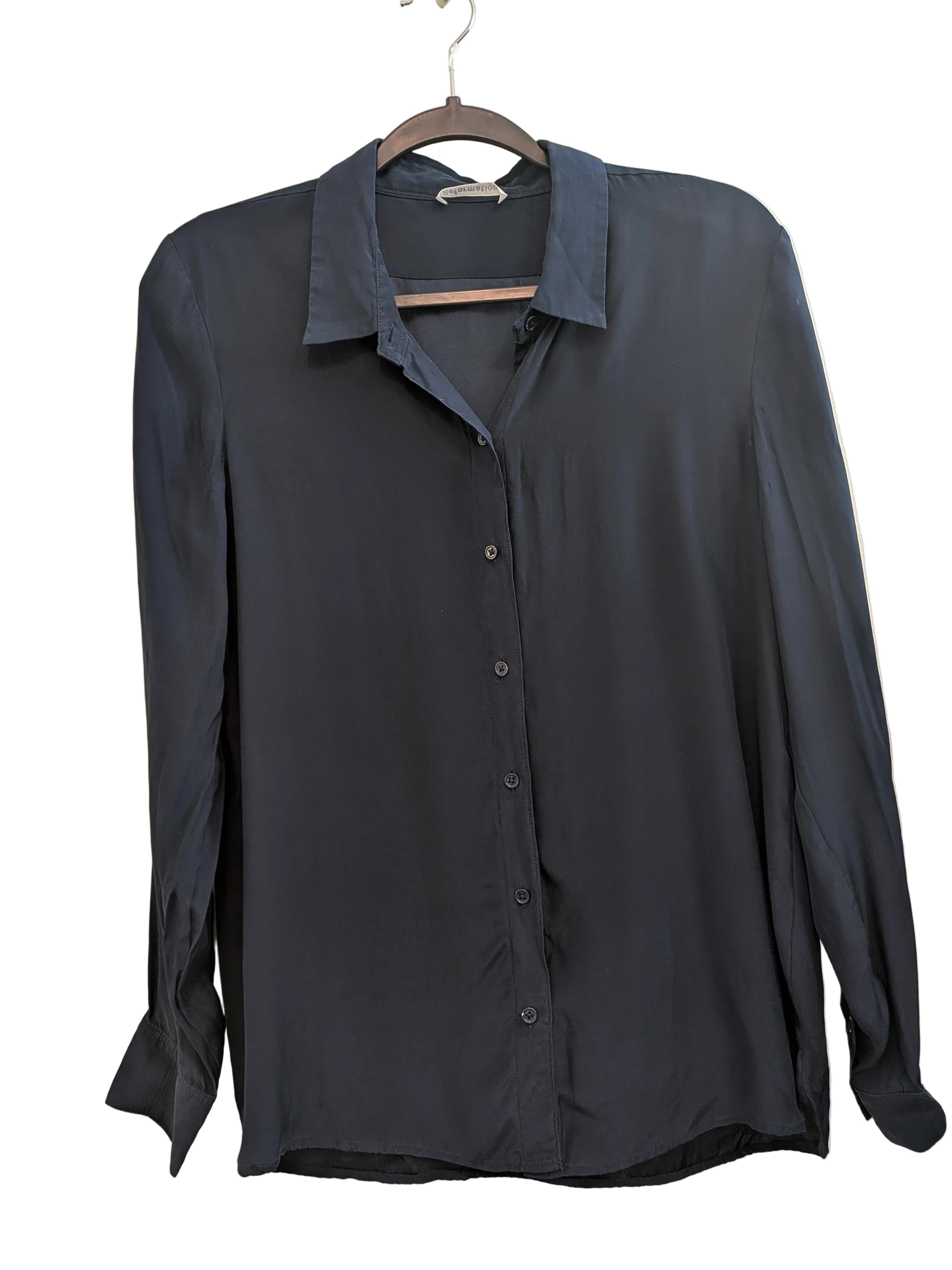 Reformation 100% silk blouse